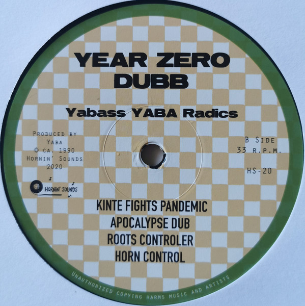Yabass Yaba Radics - Year Zero Dubb | Hornin' Sounds (HS-20) - 3