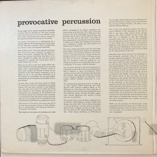 The Command All-Stars - Provocative Percussion | Command (RS 33-806) - 3