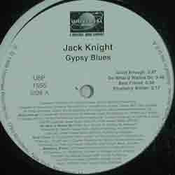 Jack Knight - Gypsy Blues | Universal Records (U8P 1556)
