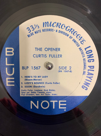 Curtis Fuller - The Opener | Blue Note (1567) - 4