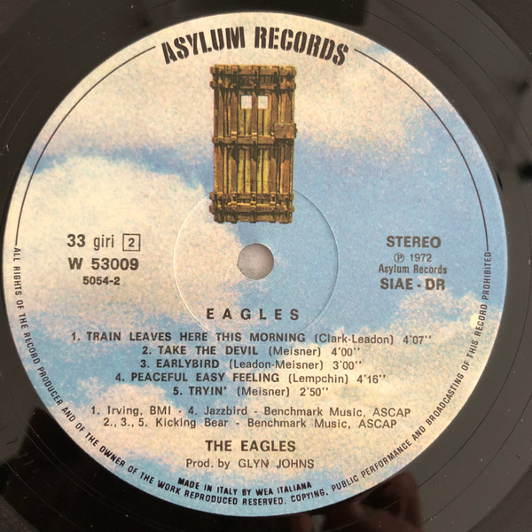 Eagles - Eagles | Asylum Records (W 53009) - 4 Eagles - Eagles | Asylum Records (W 53009) - 4