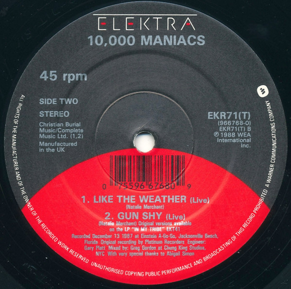 10,000 Maniacs - What's The Matter Here? | Elektra (EKR 71 T) - 4 10,000 Maniacs - What's The Matter Here? | Elektra (EKR 71 T) - 4