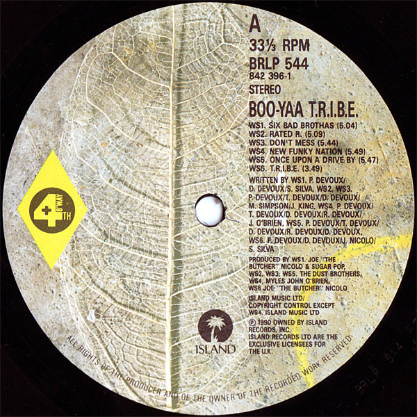 Boo-Yaa T.R.I.B.E. - New Funky Nation | 4th & Broadway (BRLP 544) - 2