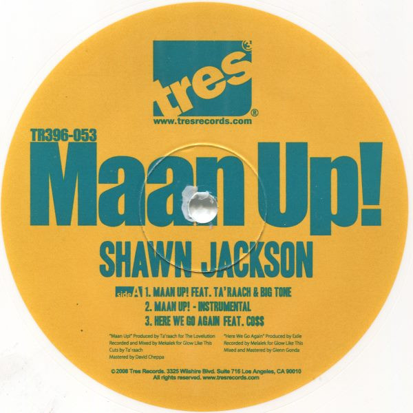 Shawn Jackson - Maan Up! | Tres Records (TR396-053)