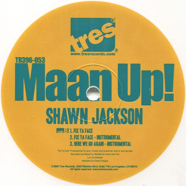 Shawn Jackson - Maan Up! | Tres Records (TR396-053) - 2