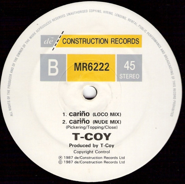 T-Coy - Cariño | Deconstruction (MR6222) - 2