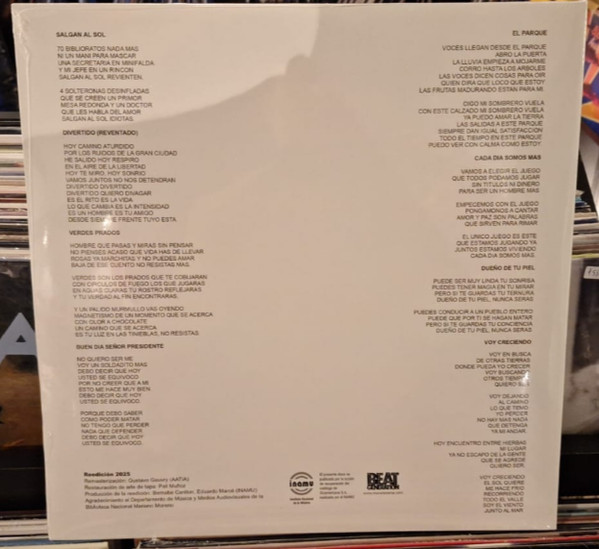 Billy Bond Y La Pesada Del Rock And Roll - Billy Bond Y La Pesada Del Rock And Roll | Beat Generation (8435008877668) - 2