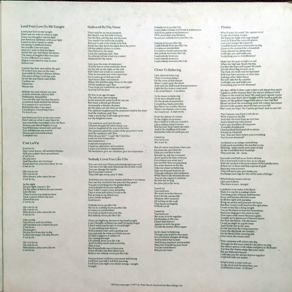 Emerson, Lake & Palmer - Works (Volume 1) | Ariola (28 614 XD) - 3