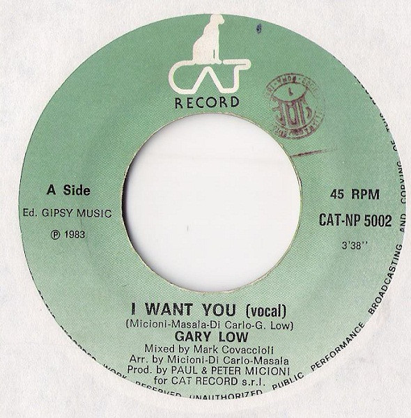 Gary Low - I Want You | Cat Record (CAT-NP 5002) - 3