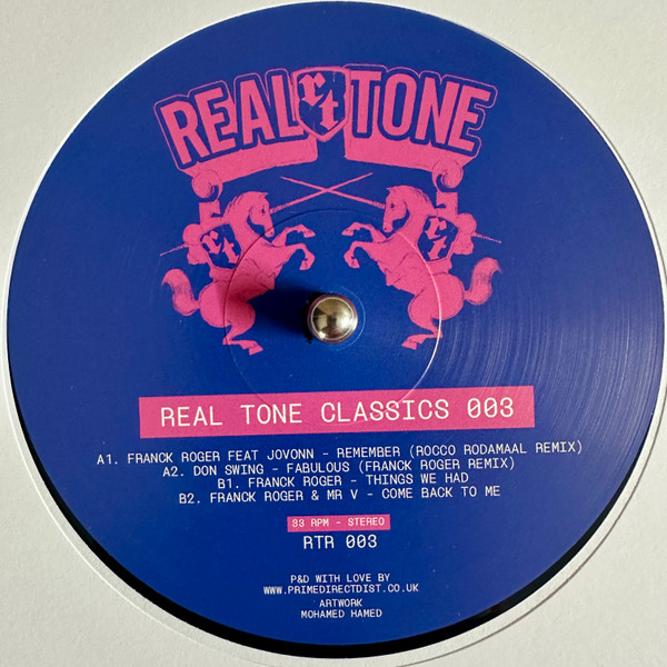 Franck Roger / Don Swing - Real Tone Classics 003 | Real Tone Records (RTR 003)