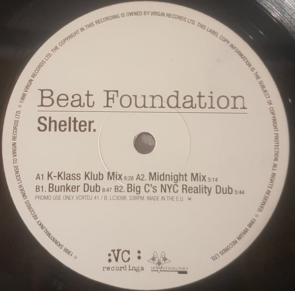 Beat Foundation - Shelter (Remixes) | VC Recordings (VCRTDJ 41) - 2 Beat Foundation - Shelter (Remixes) | VC Recordings (VCRTDJ 41) - 2