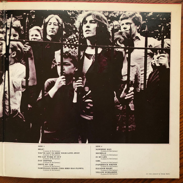 The Beatles - 1962-1966 | Apple Records (3C 164-05307/8) - 3