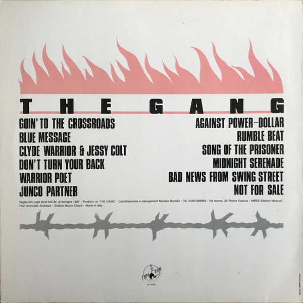 The Gang - Barricada Rumble Beat | Tam Tam (LP33002) - 2 The Gang - Barricada Rumble Beat | Tam Tam (LP33002) - 2