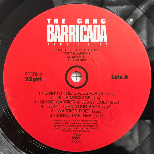 The Gang - Barricada Rumble Beat | Tam Tam (LP33002) - 3 The Gang - Barricada Rumble Beat | Tam Tam (LP33002) - 3