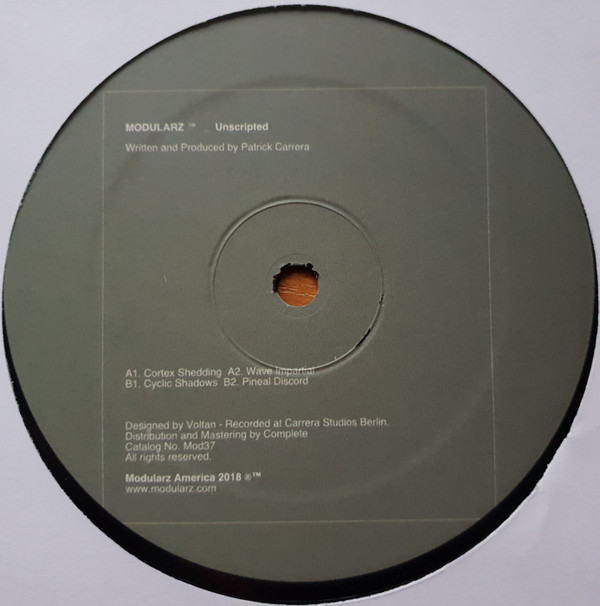 Patrik Carrera - Unscripted | Modularz (MODULARZ037)