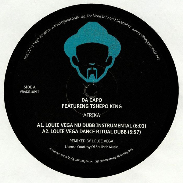 Da Capo Featuring Tshepo King / AmFlow Featuring Koffee - Afrika / Raw Uncut | Vega Records (VRADE18PT2)