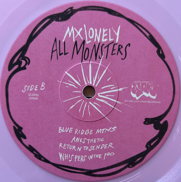MX LONELY - All Monsters | Julia’s War Recordings (JWR096) - 4 MX LONELY - All Monsters | Julia’s War Recordings (JWR096) - 4