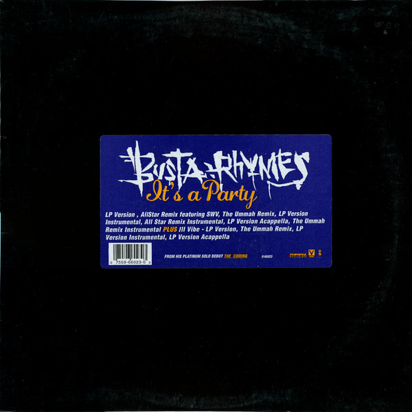 Busta Rhymes - It's A Party | Elektra (0-66023)