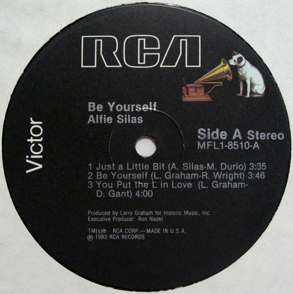 Alfie Silas - Be Yourself | RCA Victor (MFL1-8510) - 3 Alfie Silas - Be Yourself | RCA Victor (MFL1-8510) - 3