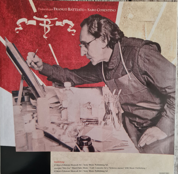 Franco Battiato - Hierro Forjado | Sony Music (19439973991) - 3