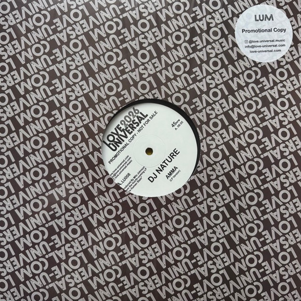 DJ Nature - The Human Stain LP Sampler - Promo | Love Universal (LU008) - 2