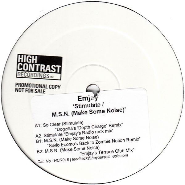 Emjay & The Atari Babies - Stimulate | High Contrast Recordings (HCR018)