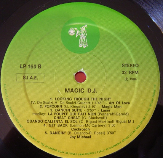 Various - Magic DeeJay | Discomagic Records (LP 160) - 4 Various - Magic DeeJay | Discomagic Records (LP 160) - 4