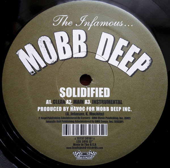 Mobb Deep - Solidified / It's Over | Landspeed Records (LSR 3016) - 2