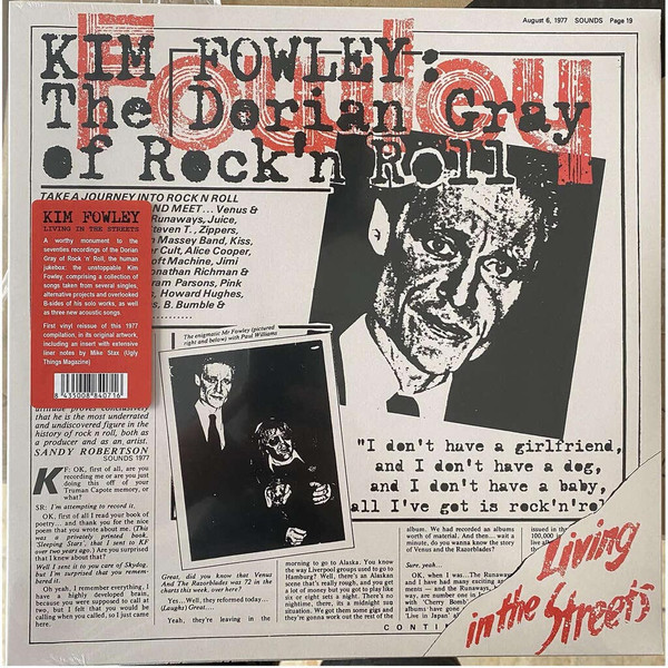 Kim Fowley - Living In The Streets | Mono-Tone Records (038) - 2