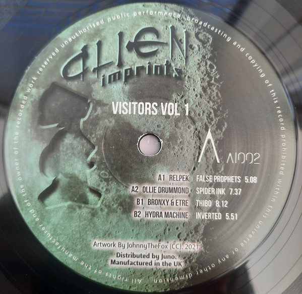 Various - Visitors Vol 1 | Alien Imprints (AI002)