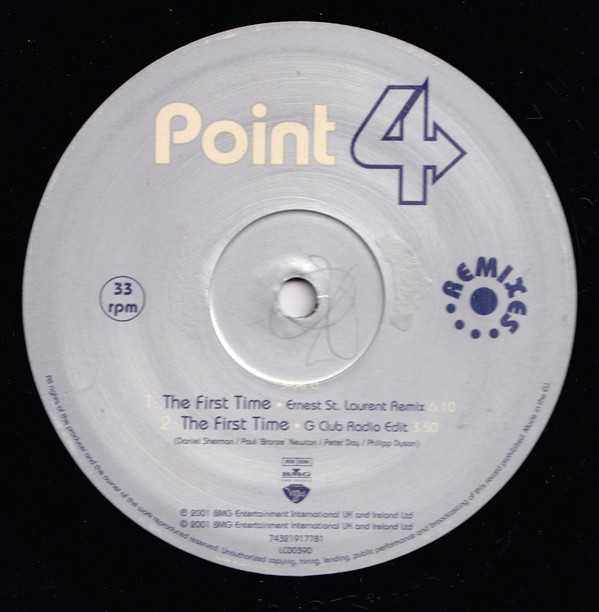 Point 4 - The First Time | BMG (74321917781) - 3