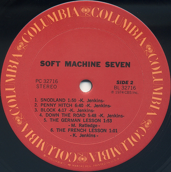 Soft Machine - Seven | Columbia (PC 32716) - 4 Soft Machine - Seven | Columbia (PC 32716) - 4