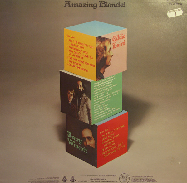 Amazing Blondel - Inspiration | DJM Records (DJF 20446) - 2