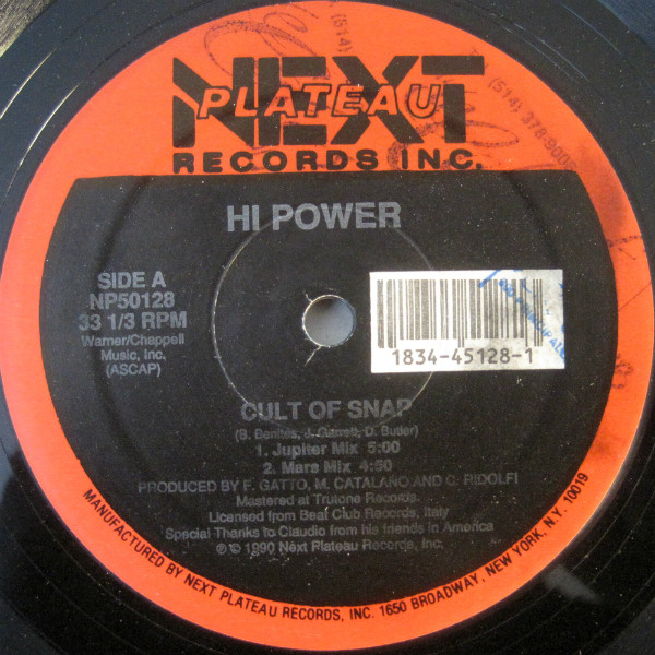 Hi Power - Cult Of Snap | Next Plateau Records Inc. (NP50128)