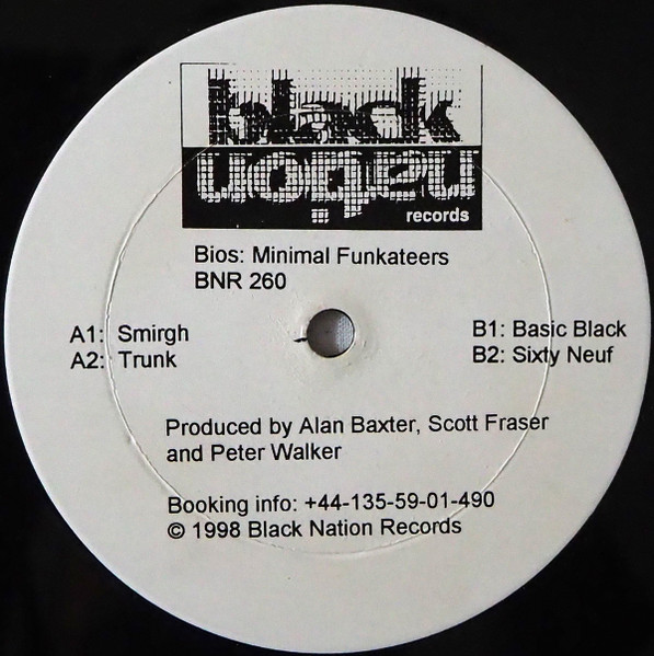 Bios - Minimal Funkateers | Black Nation Records (BNR260)