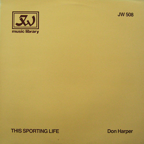 Don Harper - This Sporting Life | JW Music Library (JW 508)