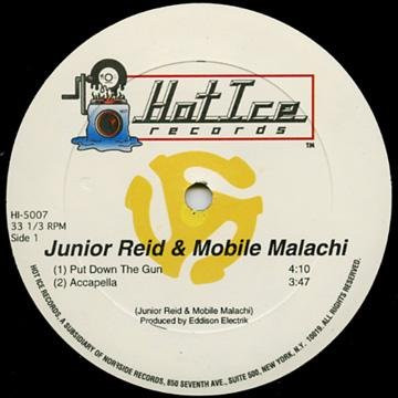 Junior Reid & Mobile Malachi / Ricky General & Scandal - Put Down The Gun / Mama Love | Hot Ice Records (HI-5007) - 3