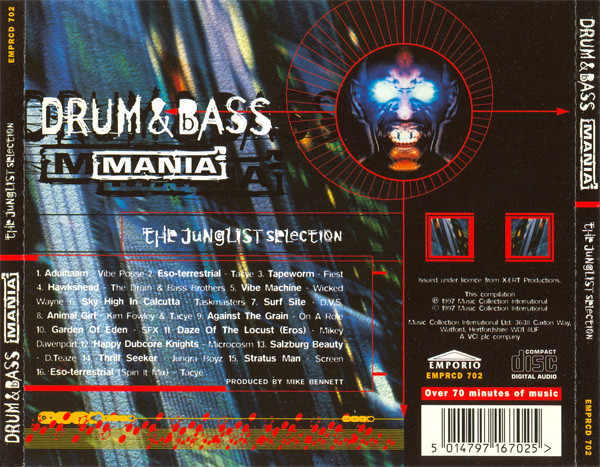 Various - Drum & Bass Mania (The Junglist Selection) | Emporio (EMPRCD 702) - 2