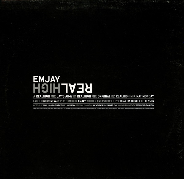 Emjay - Real High | High Contrast Recordings (HCR.023) - 2