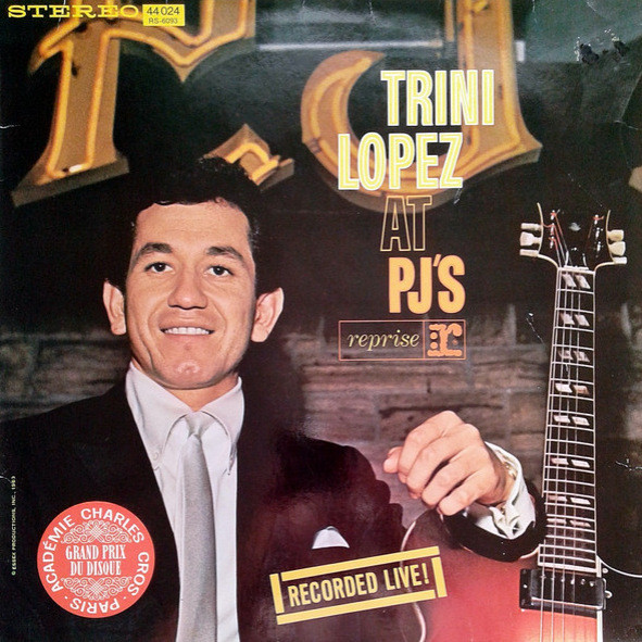 Trini Lopez - Trini Lopez At PJ's | Reprise Records (REP 44 024)