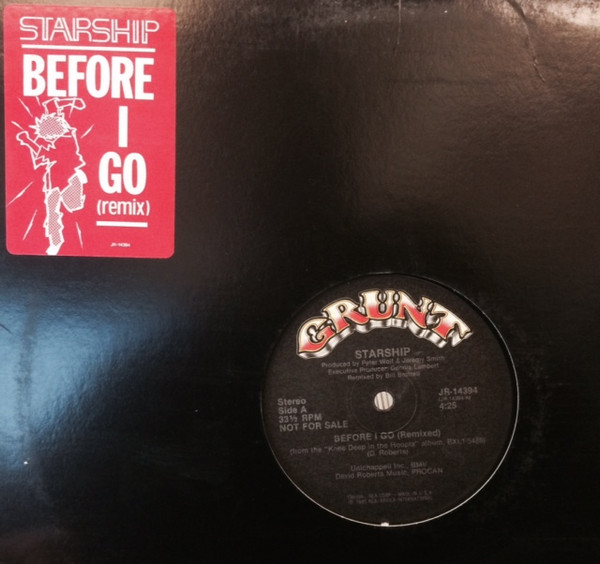 Starship - Before I Go | Grunt (JR-14394)