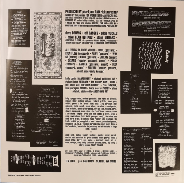 Pearl Jam - Ten | Epic Associated (88985376871) - 4