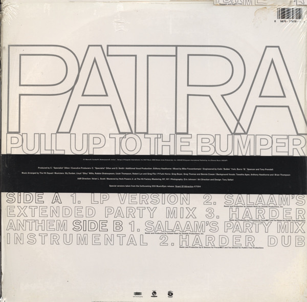 Patra - Pull Up To The Bumper | 550 Music (46 77970)