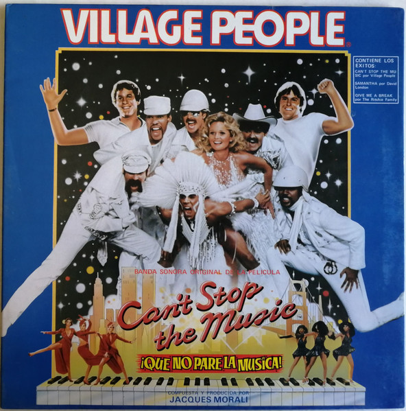 Village People - Can't Stop The Music = ¡Que No Pare La Musica! (Banda Sonora Original De La Pelicula) | RCA Victor (XL-13133) Village People - Can't Stop The Music = ¡Que No Pare La Musica! (Banda Sonora Original De La Pelicula) | RCA Victor (XL-13133)