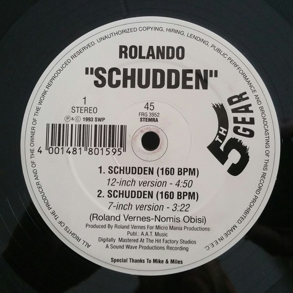 Rolando - Schudden | 5th Gear (FGR 3952)