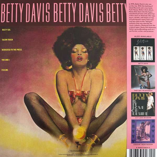 Betty Davis - Nasty Gal | Light In The Attic (LITA 046) - main