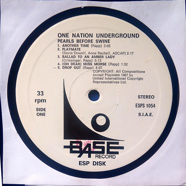 Pearls Before Swine - One Nation Underground | ESP-Disk' (ESP-1054) - 3 Pearls Before Swine - One Nation Underground | ESP-Disk' (ESP-1054) - 3
