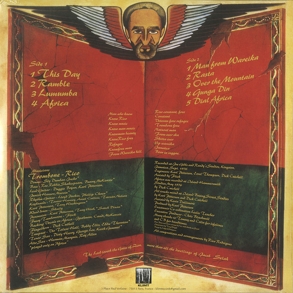 Rico Rodriguez - Man From Wareika | Klimt Records (MJJ427CG)