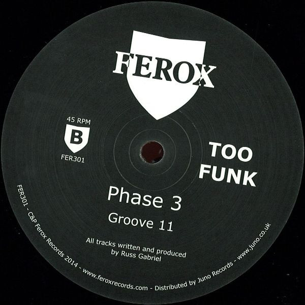 Too Funk - Phase 3 | Ferox Records (FER301) - 2