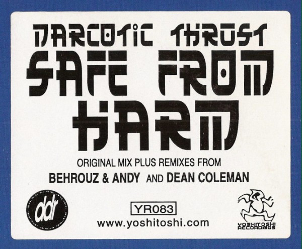 Narcotic Thrust Feat. Yvonne John-Lewis - Safe From Harm | Yoshitoshi Recordings (YR083) - 2